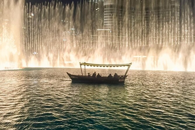 The Dubai Fountain Lake/Walk Bridge Ticket With Shared Transfers - Common Questions