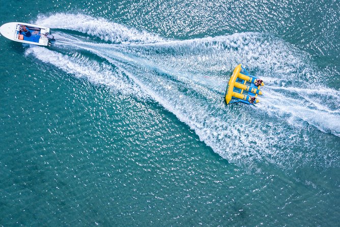The FlyFish Tubing Ride - Corfu Sidari Watersports - Overview and Description