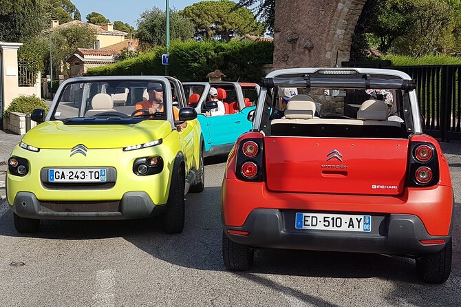 The French Riviera in an Electric Convertible With Driver - Meeting Point and Pickup Details