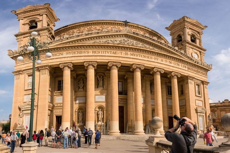 The Highlights Of Malta and Mdina Day Tour with Lunch - Mosta Rotunda and its enormous dome