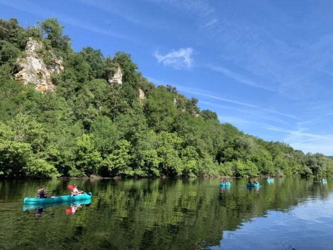 The History Route by Canoe on the Dordogne : Carsac - Beynac - Route Highlights