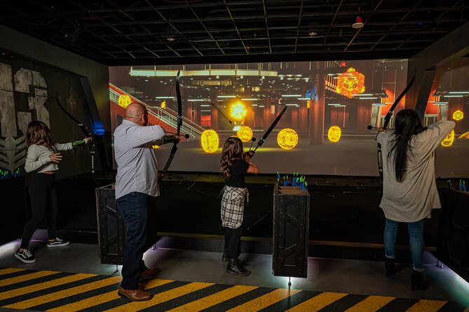 The Hunger Games The Exhibition at MGM Grand Las Vegas - Archery Training in Beetees Lab