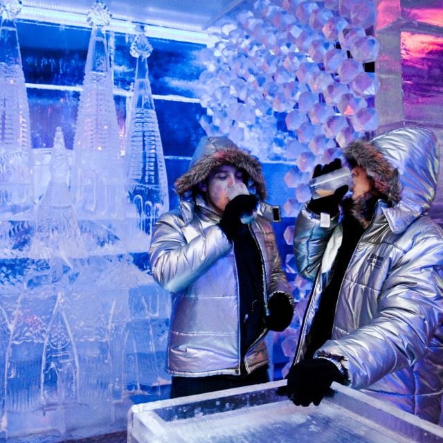The Ice Bar Experience at Icebarcelona - Terrace for Relaxation