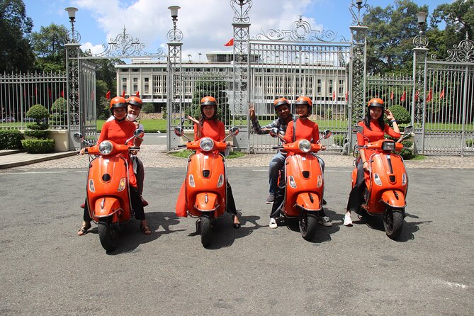 The Insiders Saigon With Female Ao Dai Riders Vespa 4,5 Hours - Exploring Saigons Beauty