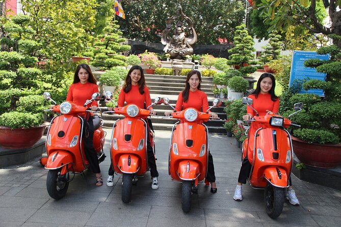 The Insiders Saigon With Female Ao Dai Riders Vespa 4,5 Hours - Pricing and Payment Options