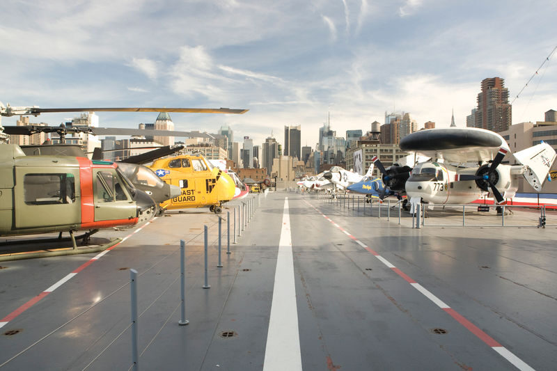 The Intrepid Museum - Start with the ship, then look skyward