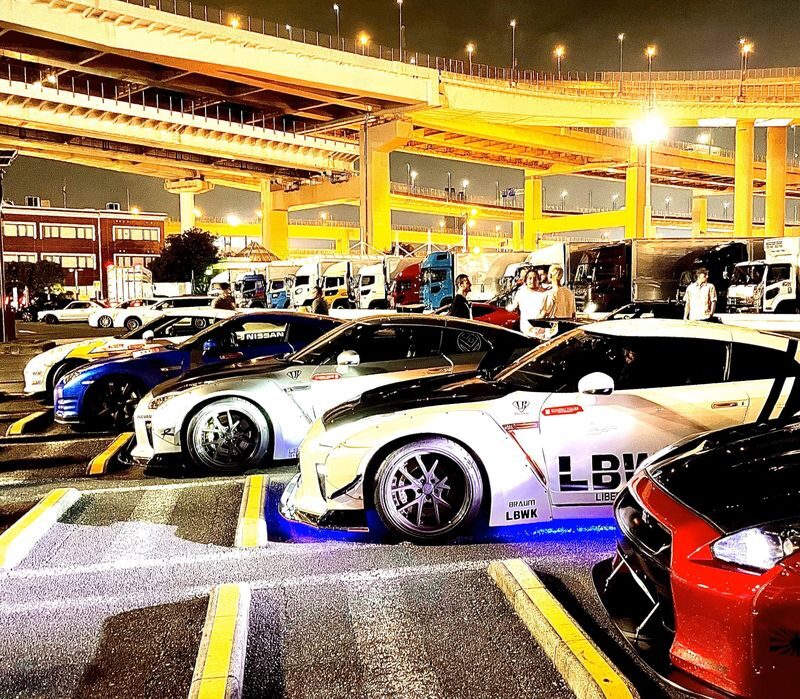 The JDM Experience in the Legendary JDM Car (Daikoku PA,Wangan,etc.) - Daikoku PA is the heart of the night
