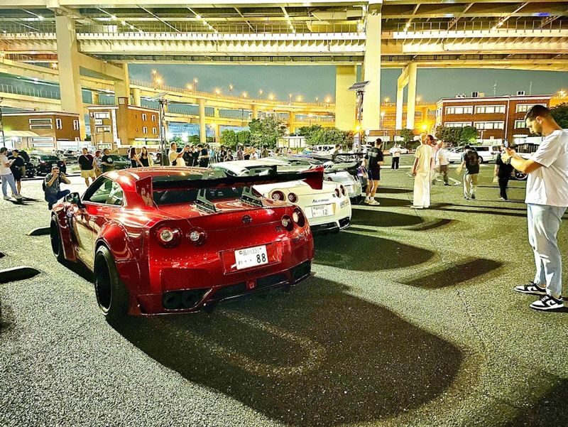 The JDM Experience in the Legendary JDM Car (Daikoku PA,Wangan,etc.) - Tokyo Tower and Shibuya close the loop