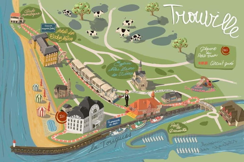 The little train of Trouville - Exploring The Little Train of Trouville: An Authentic Ride Through Normandy’s Seaside Charm