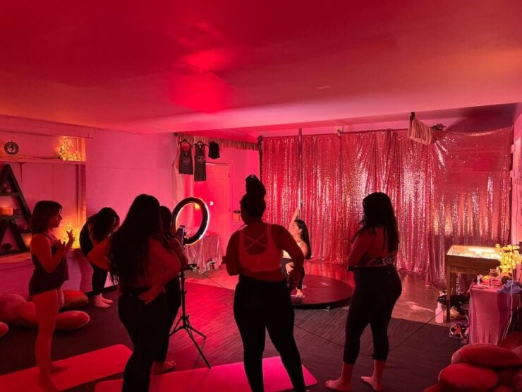 The Love Shack: A Pole Dance & Meditation Experience - Activity Details