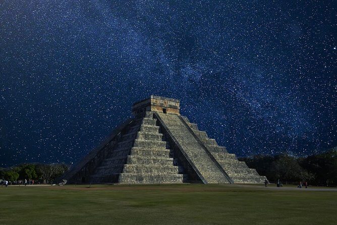The majestic night show of kukulkan in Chichen Itza Valladolid & Cenote included - What to Expect from This Tour