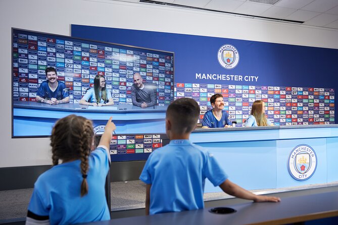 The Manchester City Stadium Tour - Behind-the-Scenes Access and Exclusive Areas