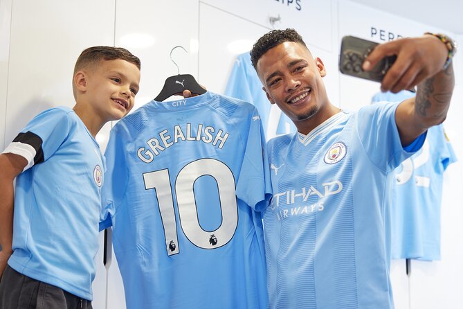 The Manchester City Stadium Tour - Meet and Ask Questions to Pep Guardiola in the Press Room