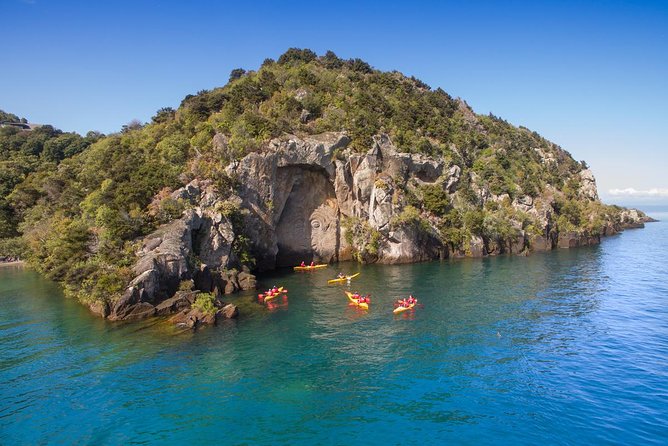 The Maori Carvings Half Day Kayak - End Point