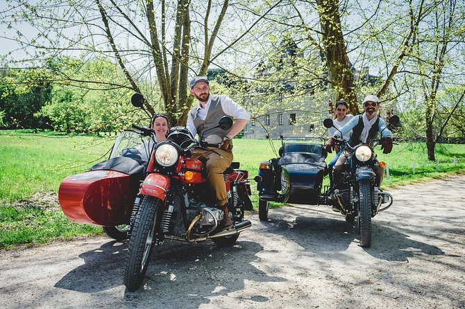 The Médoc in a Sidecar, Magic! - Discovering Médocs Charming Towns by Sidecar