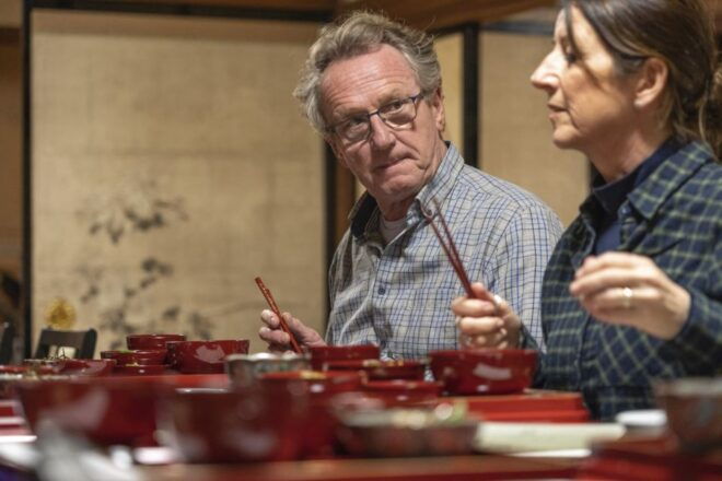 The Monk's Vegan Lunch at Chozenji Temple, Calligraphy Incl - Engaging in Calligraphy Activities