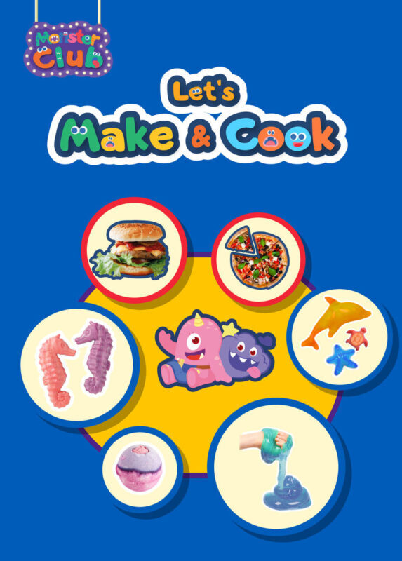 The Monster Club - Lets Make & Lets Cook Workshop | Tseung Kwan O | Kowloon Bay | TaiKoo Shing | Hang Hau - Let’s Make: a shorter STEAM session with parents