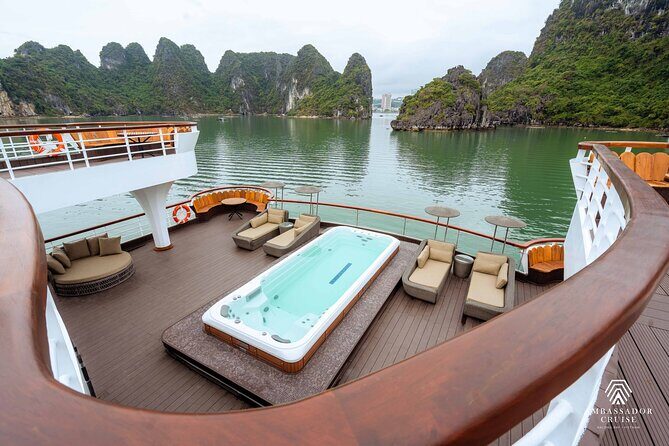 The Most Luxury Day Cruise From Halong International Cruise Port - The Sum Up
