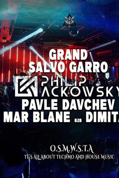 The Playground, Clique, and Liquid Club, Malta Clubs Ticket - Musical Journey of O.S.M.W.S.T.A