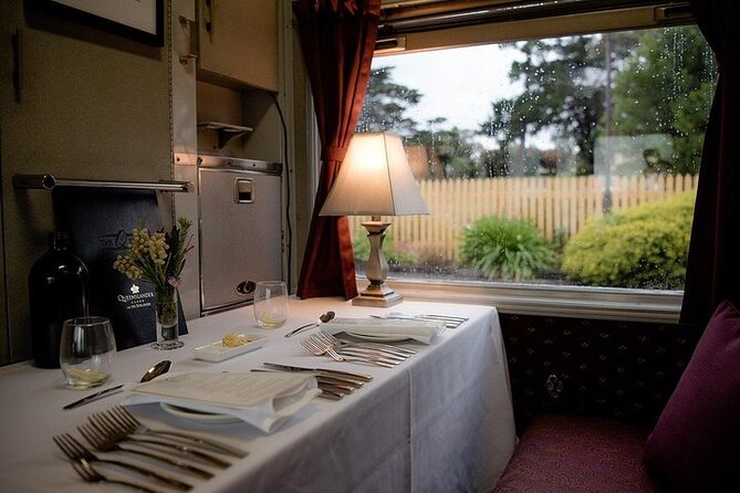 The Q Train - First Class For 10 - Lunch (Departing Drysdale) - Common Questions