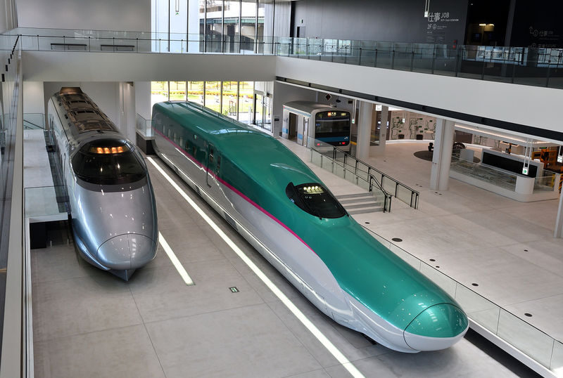 The Railway Museum Admission Ticket in Saitama - Look out from the rooftops