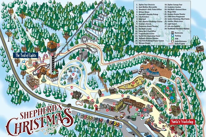 The Shepherd of the Hills North Pole Adventure - Pricing, Copyright, and Terms & Conditions