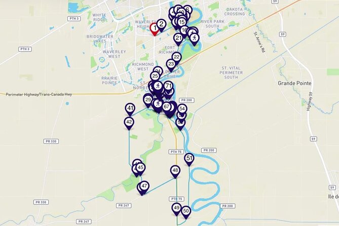 The Sights of South Winnipeg: a Smartphone Audio Tour - Meeting and Pickup Information