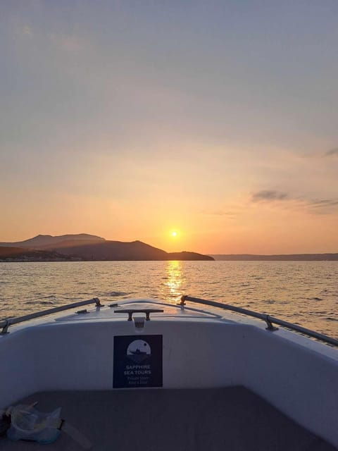 The Three Colours Boat Trip,Kalyves-Chania - Included Amenities and Services
