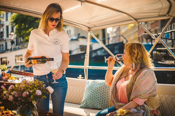 The Ultimate Amsterdam Canal Cruise - 2hr - Small Group With Drinks & Snacks - Scenic Canals and Electric Boat