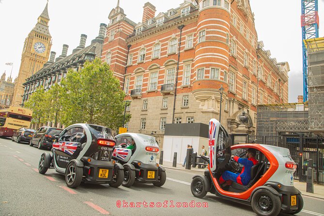 The Ultimate Driving Tour, Karting Around the Sights of London - Speeding Past Cultural Gems: Taking in the Citys Vibrant Arts Scene