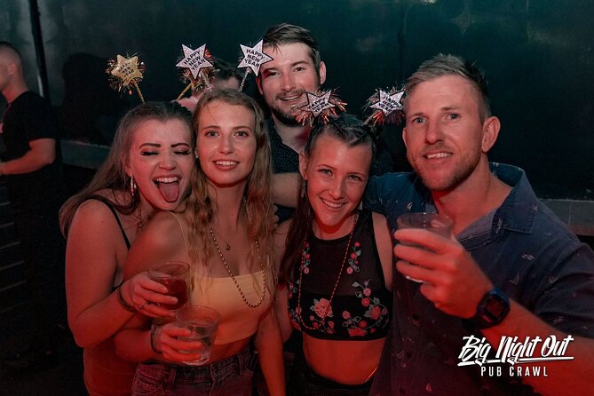 The Ultimate NYE Pub Crawl - Inclusions