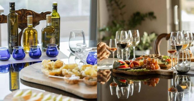 The Ultimate Olive Oil & Wine Tasting Combo - Shopping Options Available