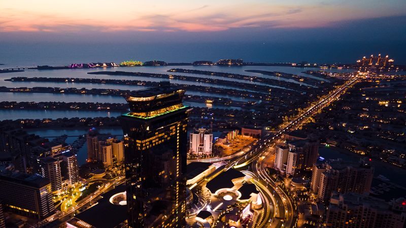 The View At The Palm Ticket - Palm Jumeirah, seen from above