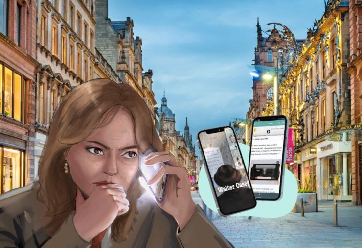 The Walter Case" Glasgow : Outdoor Escape Game - Booking Details for The Walter Case Glasgow