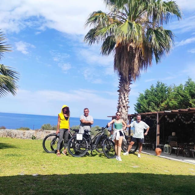 The whole round of Methana & Volcano e bike tour - The Route & Highlights