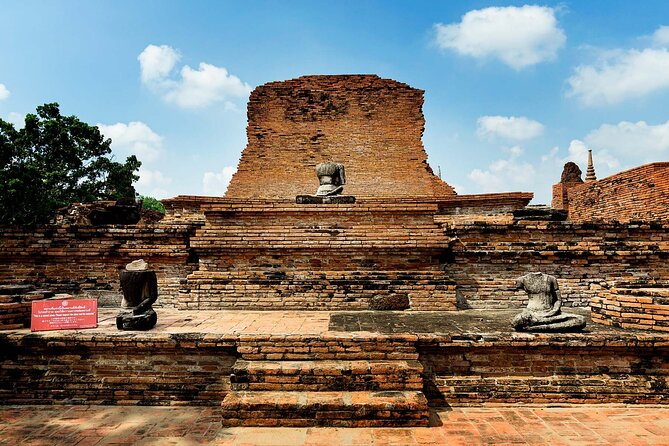 The World Heritage Site Of Ayutthaya Small Group Tour From Bangkok - Cancellation Policy