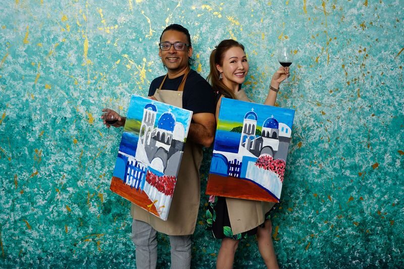 Therapeutic Art Jamming Workshop by Paintblush Singapore - Who will get the most from Paintblush