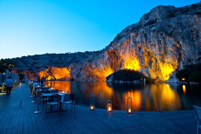 Thermal Lake Vouliagmeni and Temple of Poseidon Mercedes - How to Get to the Temple of Poseidon