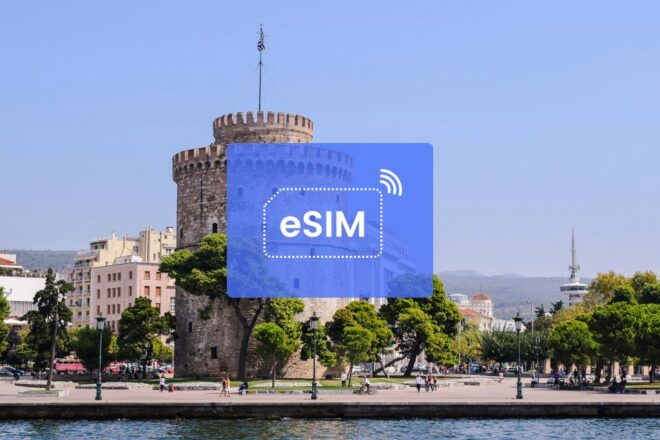 Thessaloniki: Greece/ Europe Esim Roaming Mobile Data Plan - QR Code Installation Process