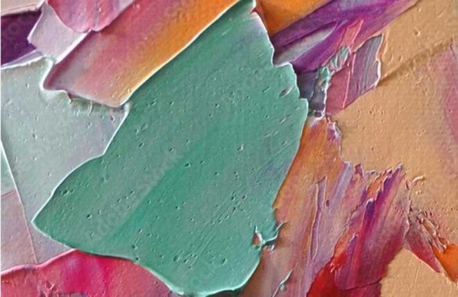 Thread Art With Acrylic - Materials and Instruction