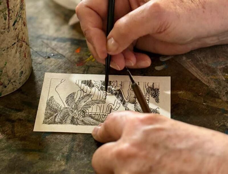 Threads of Tradition Miniature Keliki Painting Workshops - Exploring the Threads of Tradition Miniature Keliki Painting Workshop in Bali