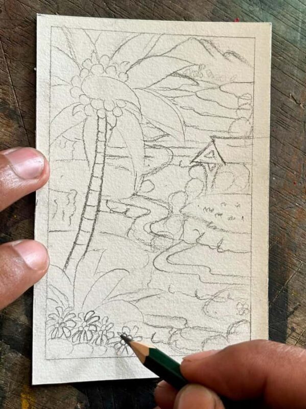 Threads of Tradition Miniature Keliki Painting Workshops - Authenticity and Cultural Connection