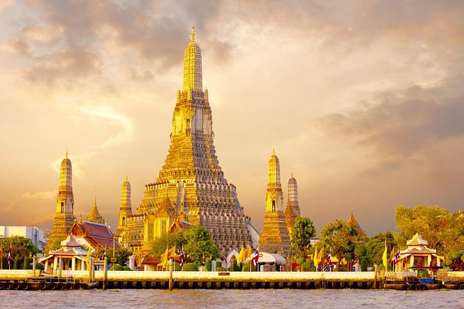 Three BEST Temples Bangkok City Tour "Must Visit" By The River - Wat Arun: Temple of Dawn