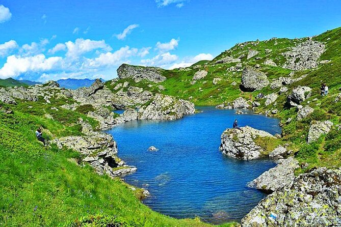 Three Colorful Lakes of Abudelauri • One-Day Hiking - Hiking Trail Highlights