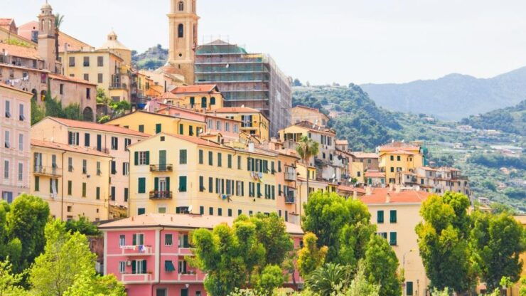 Three Countries on the Riviera in One Day ! - Dolceacqua, Italy