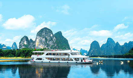 Three-star Li River cruise deep experience - Xingping and the 20 RMB view