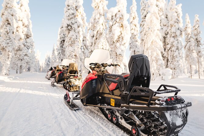 Thrill of Snowmobiling for Adults Only - Pickup and Transportation