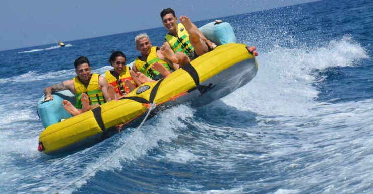 Thrill Waves Tubing at Perivolos Beach, Santorini - Experience Highlights