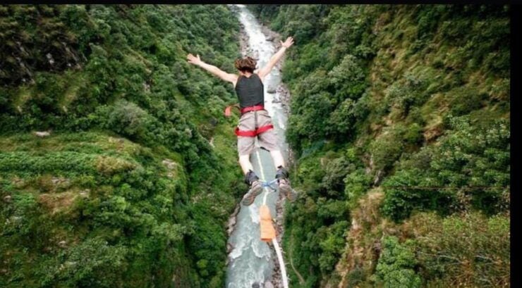 Thrilling 5 Adventure Sports in Pokhara - Bungee Leap
