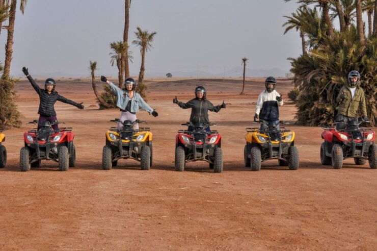 Thrilling Marrakech Desert Quad Adventure: Unleash the Wild - Experience the Vibrant Palmeraie Oasis